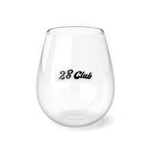 Load image into Gallery viewer, 28 Club - Stemless Wine Glass (11.75oz)
