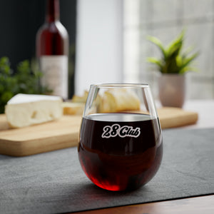 28 Club - Stemless Wine Glass (11.75oz)